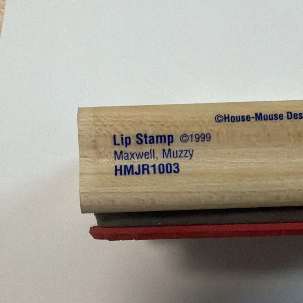 House Mouse Lip Stamp Rubber Stamp Stampabilities 2003 4x3
